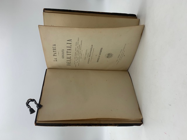 La patria. Geografia dell'Italia. III. Provincia di Alessandria LEG. con IV. Provincia di Cuneo